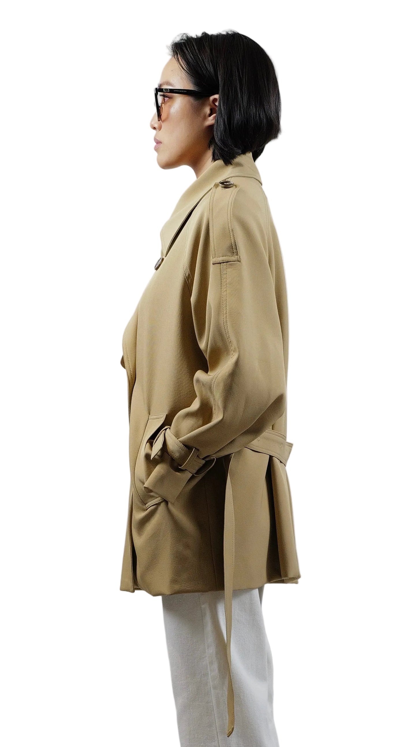 Stone Trench Coat