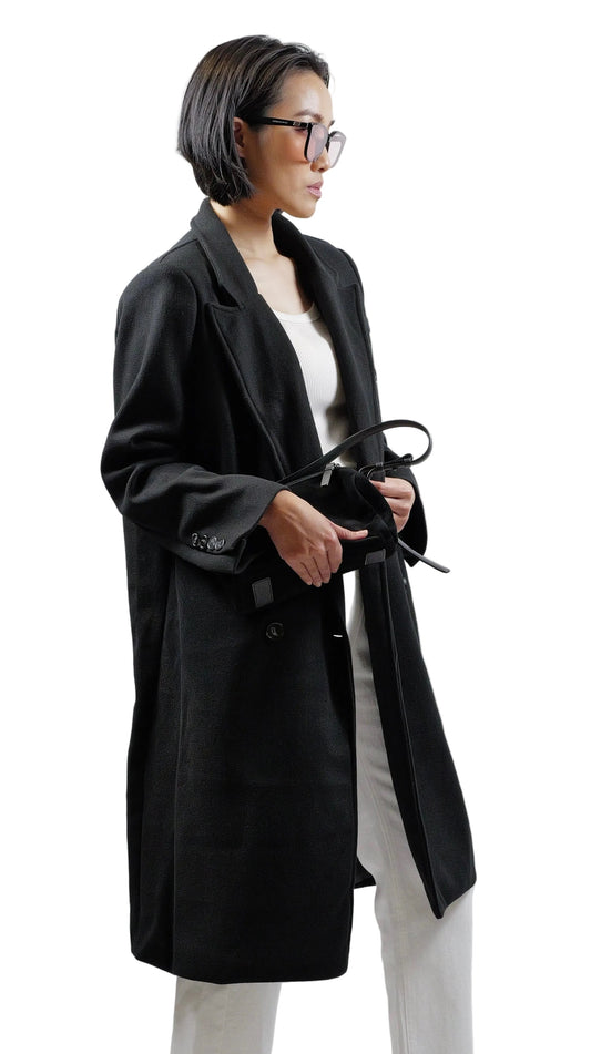 Ivy Black Long Coat