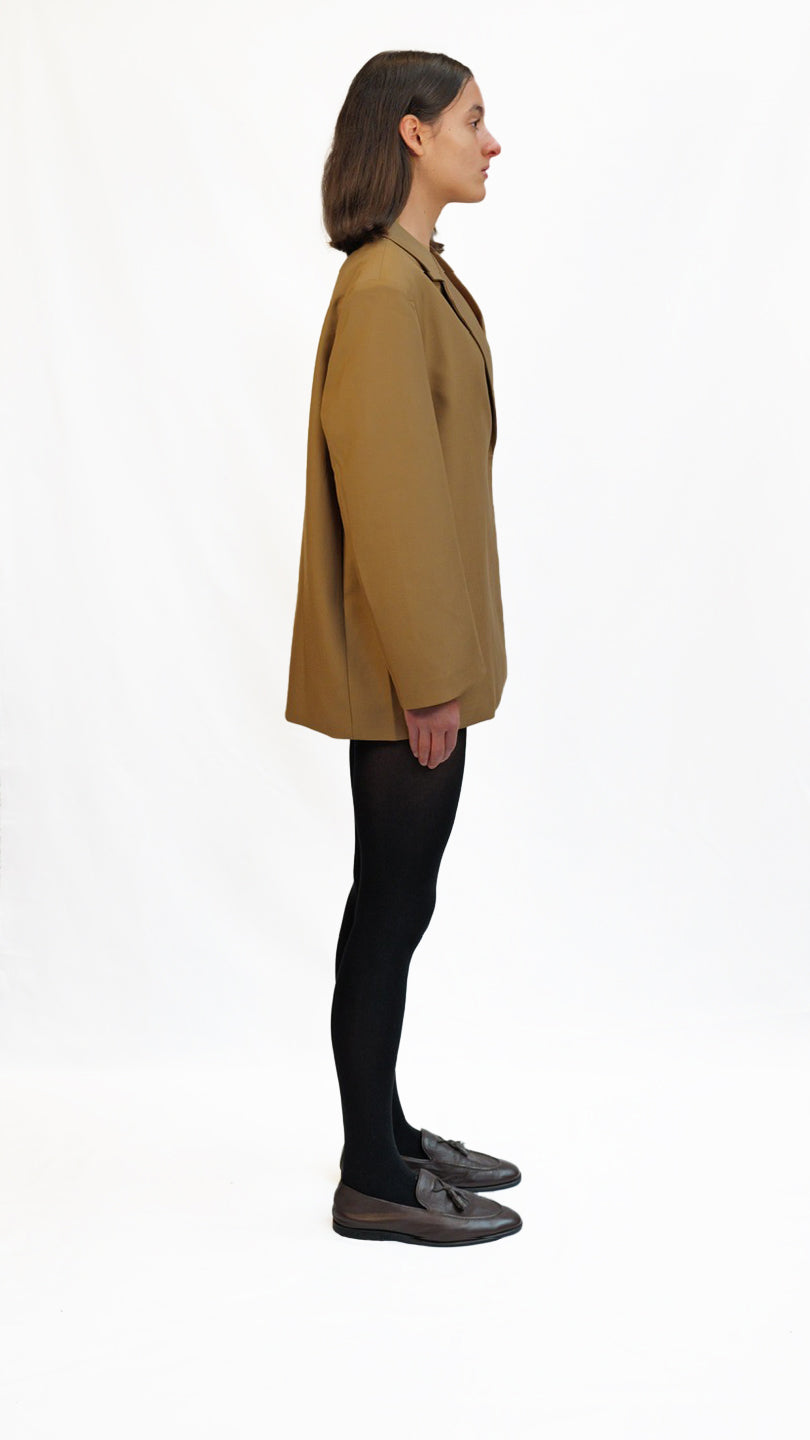 Imogen Taupe Oversized Blazer