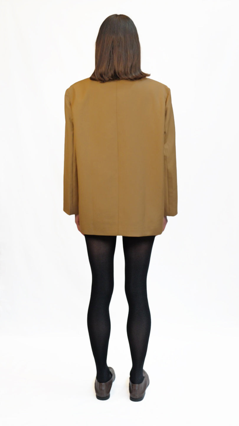 Imogen Taupe Oversized Blazer