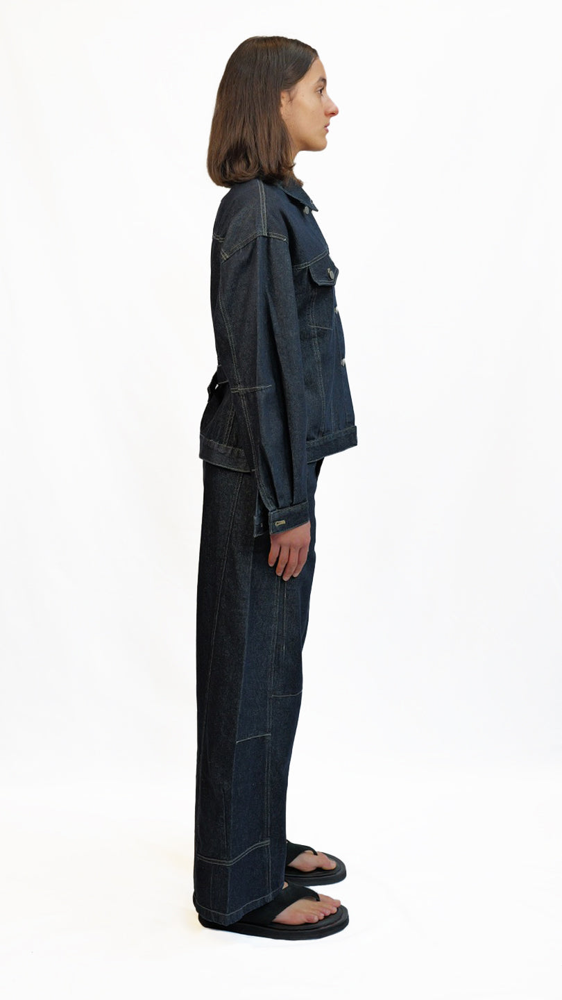 Rox Denim Cinched Jacket