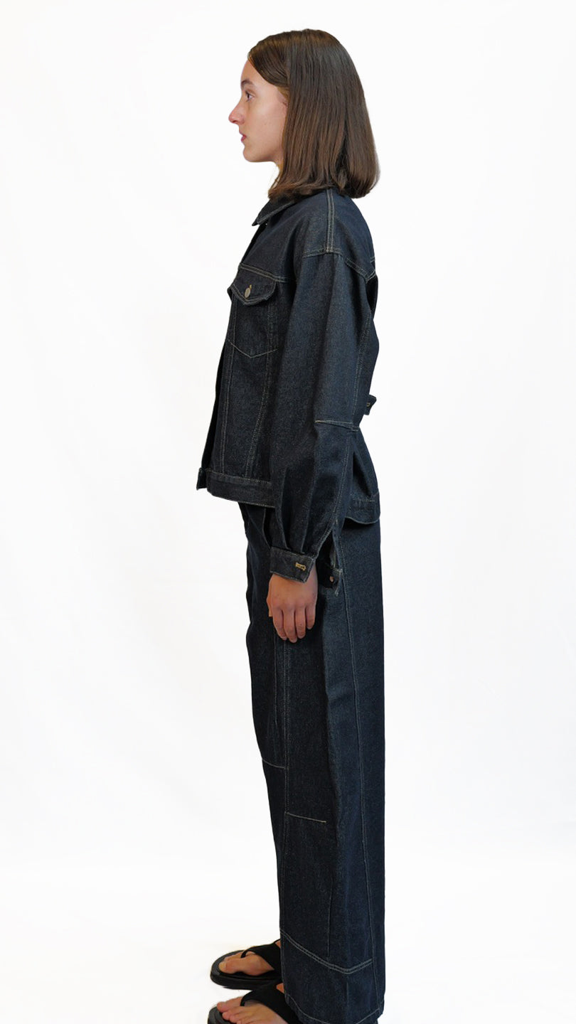 Rox Denim Cinched Jacket
