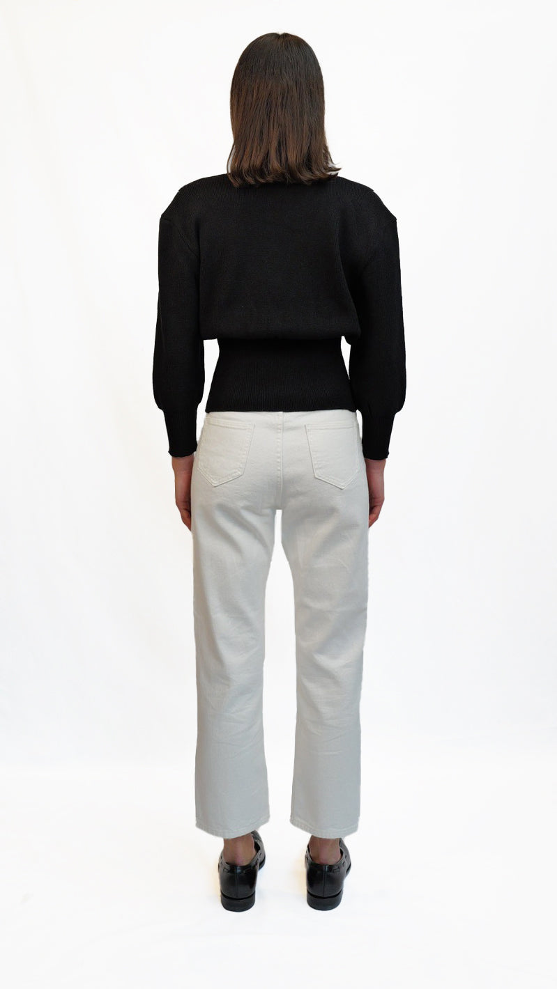 Lea Noir Knit Cardigan