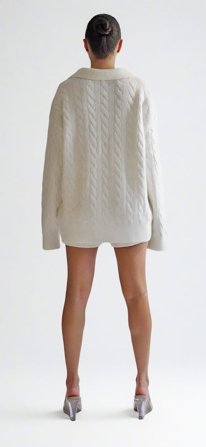 Aria Cable Knit Set
