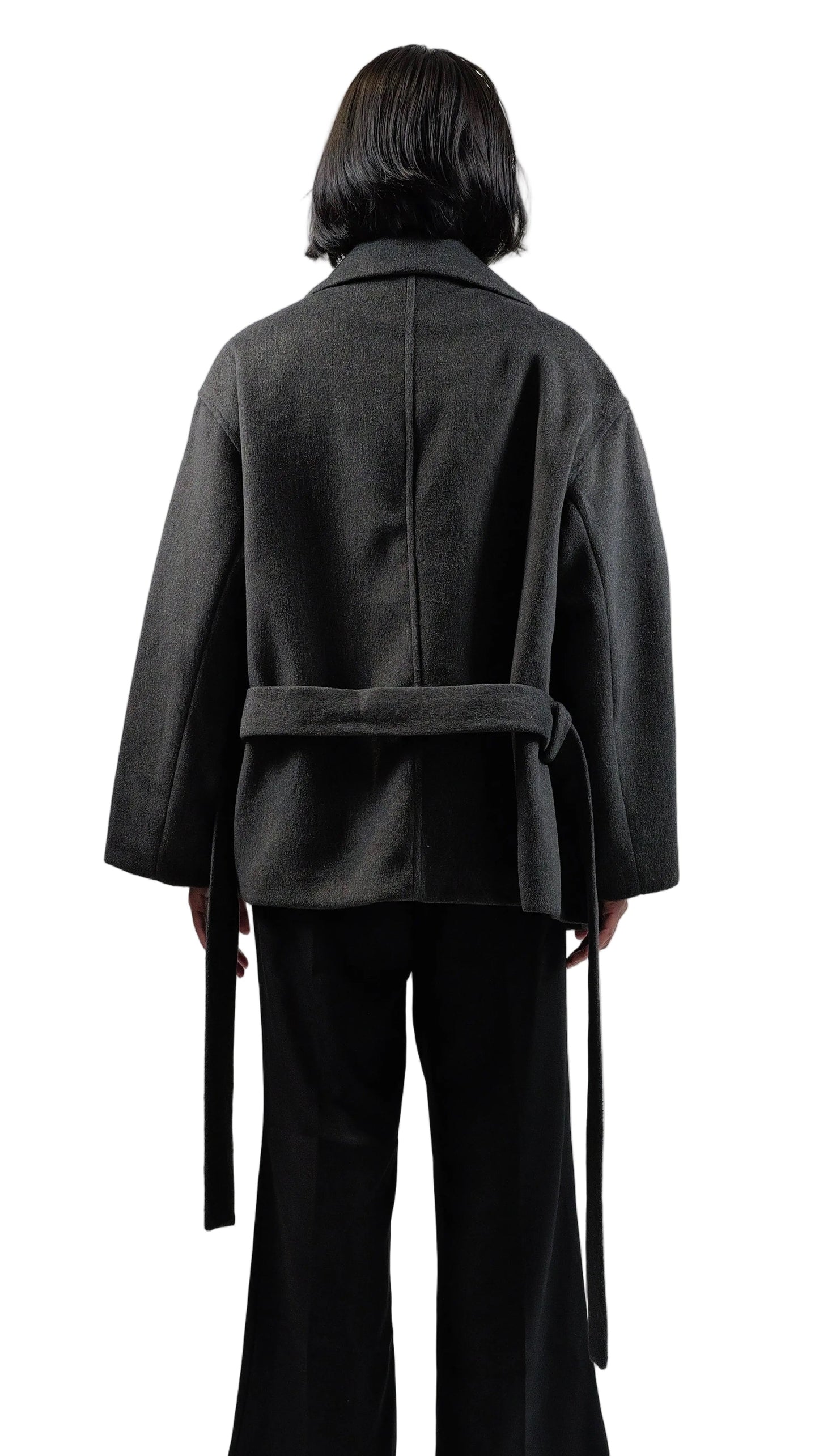 Dark Grey Funnel Jacket