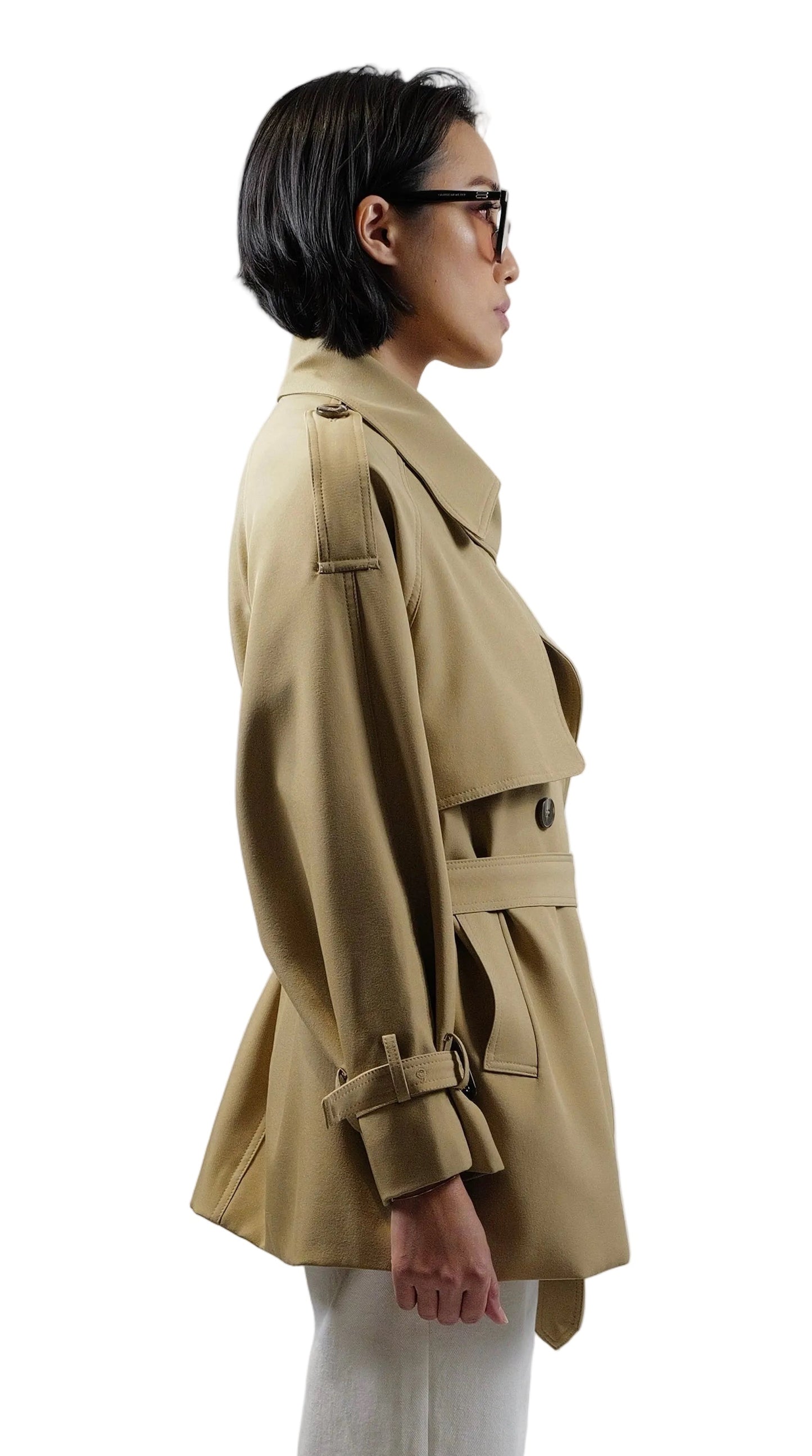 Stone Trench Coat