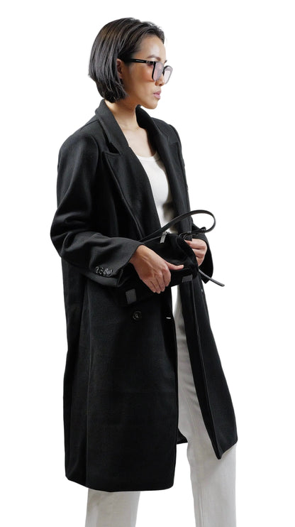 Ivy Black Long Coat