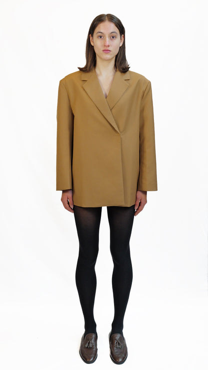 Imogen Taupe Oversized Blazer