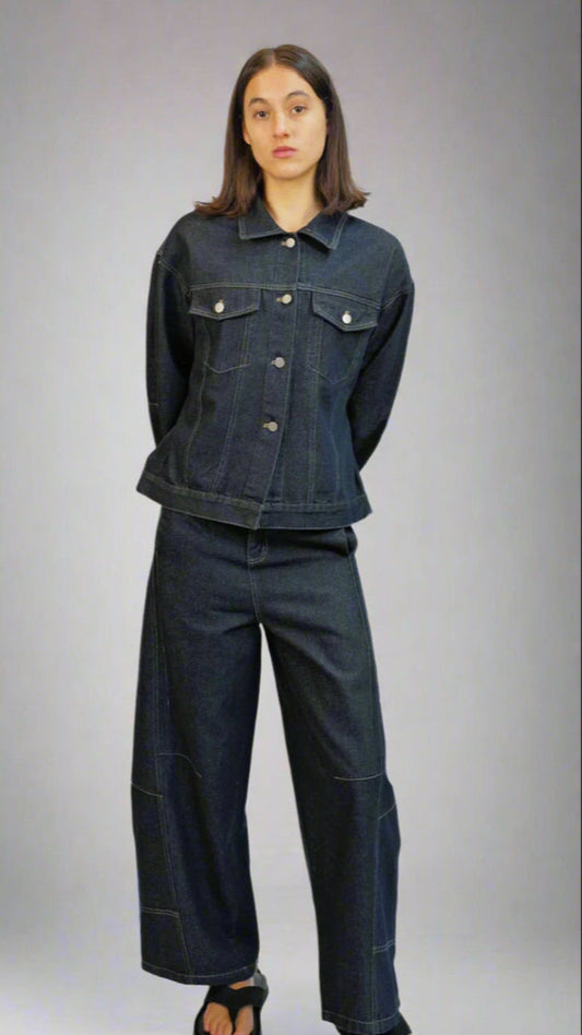 Rox Denim Cinched Jacket
